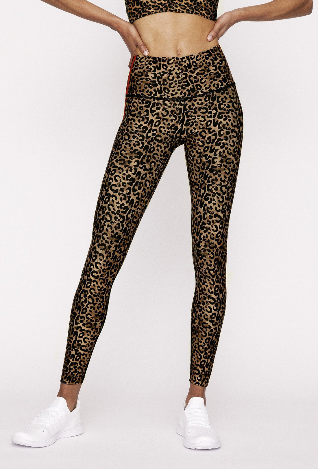 High Waisted Leggings Natural Cheetah PANTS W.I.T.H.-Wear It To Heart NATURAL CHEETAH XS 