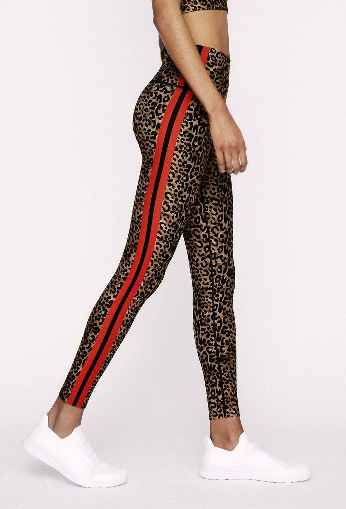 High Waisted Leggings Natural Cheetah PANTS W.I.T.H.-Wear It To Heart 