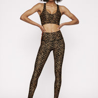 High Waisted Leggings Natural Cheetah PANTS W.I.T.H.-Wear It To Heart 
