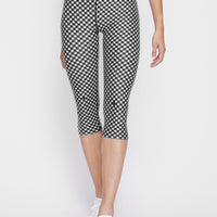 Iggy Capris Black Gingham PANTS W.I.T.H.-Wear It To Heart BLACK GINGHAM XS 