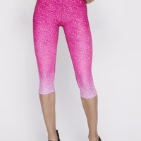 Iggy Capris Neon Pink Cheetah PANTS W.I.T.H.-Wear It To Heart NEON PINK CHEETAH XS 