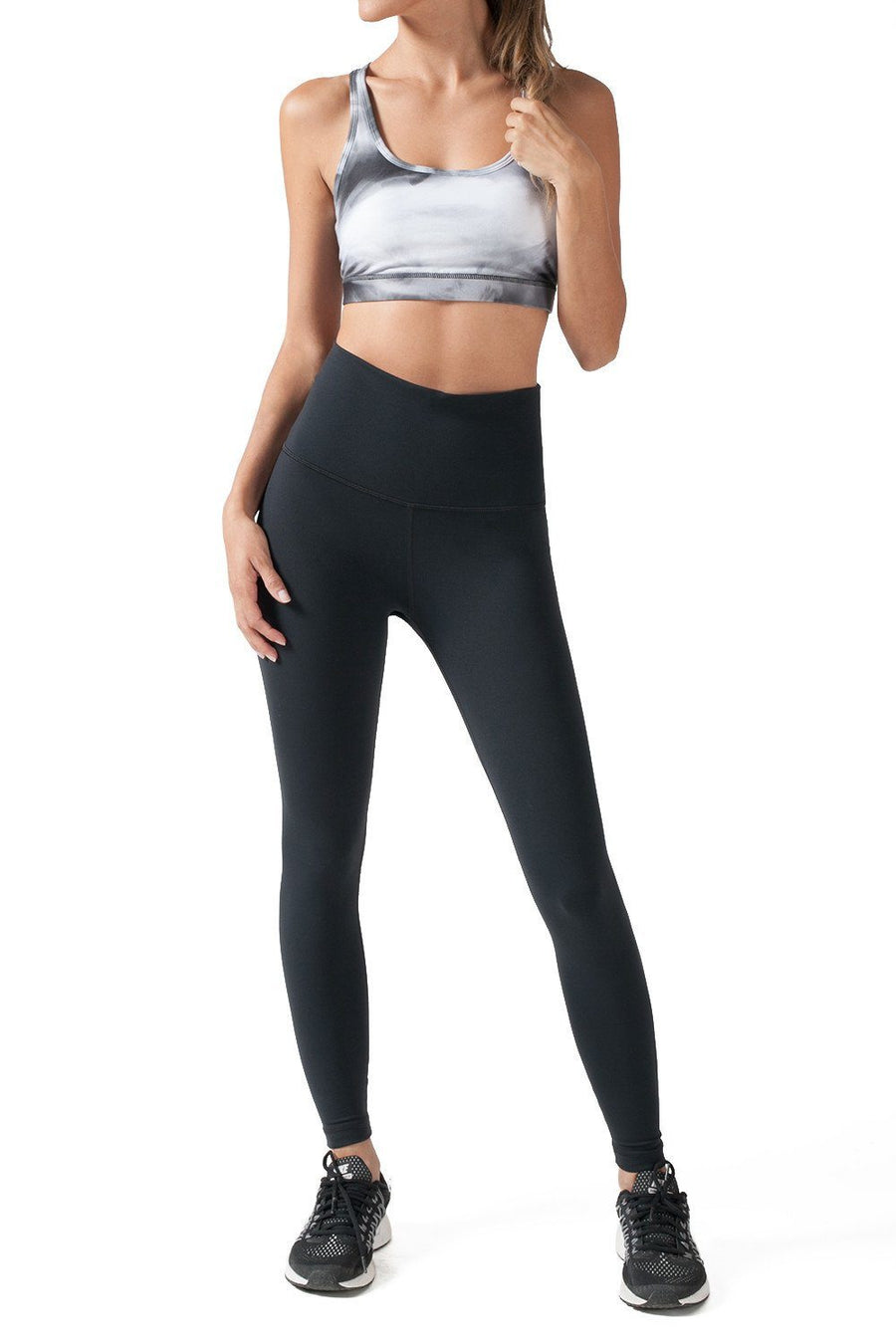 Solid High Waisted Leggings