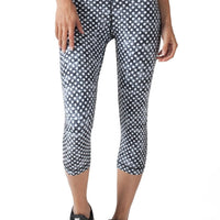 BLACK AND WHITE CLOUDY POLKA DOTS