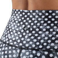 BLACK AND WHITE CLOUDY POLKA DOTS