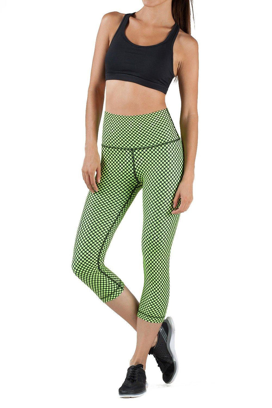 NEON YELLOW HYPER DOTS