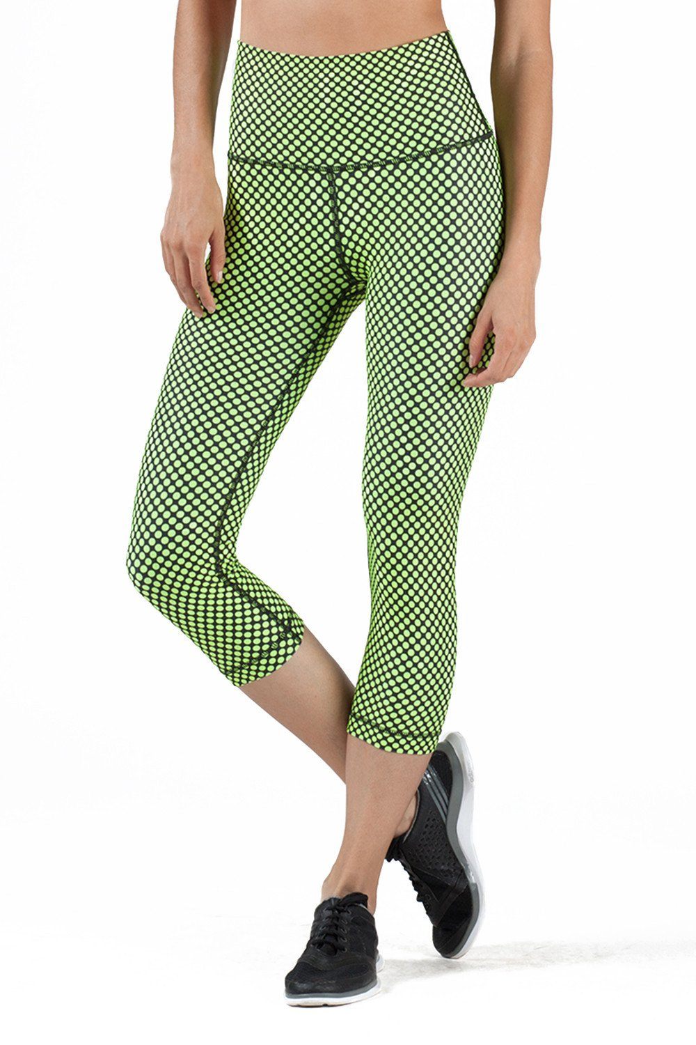 NEON YELLOW HYPER DOTS