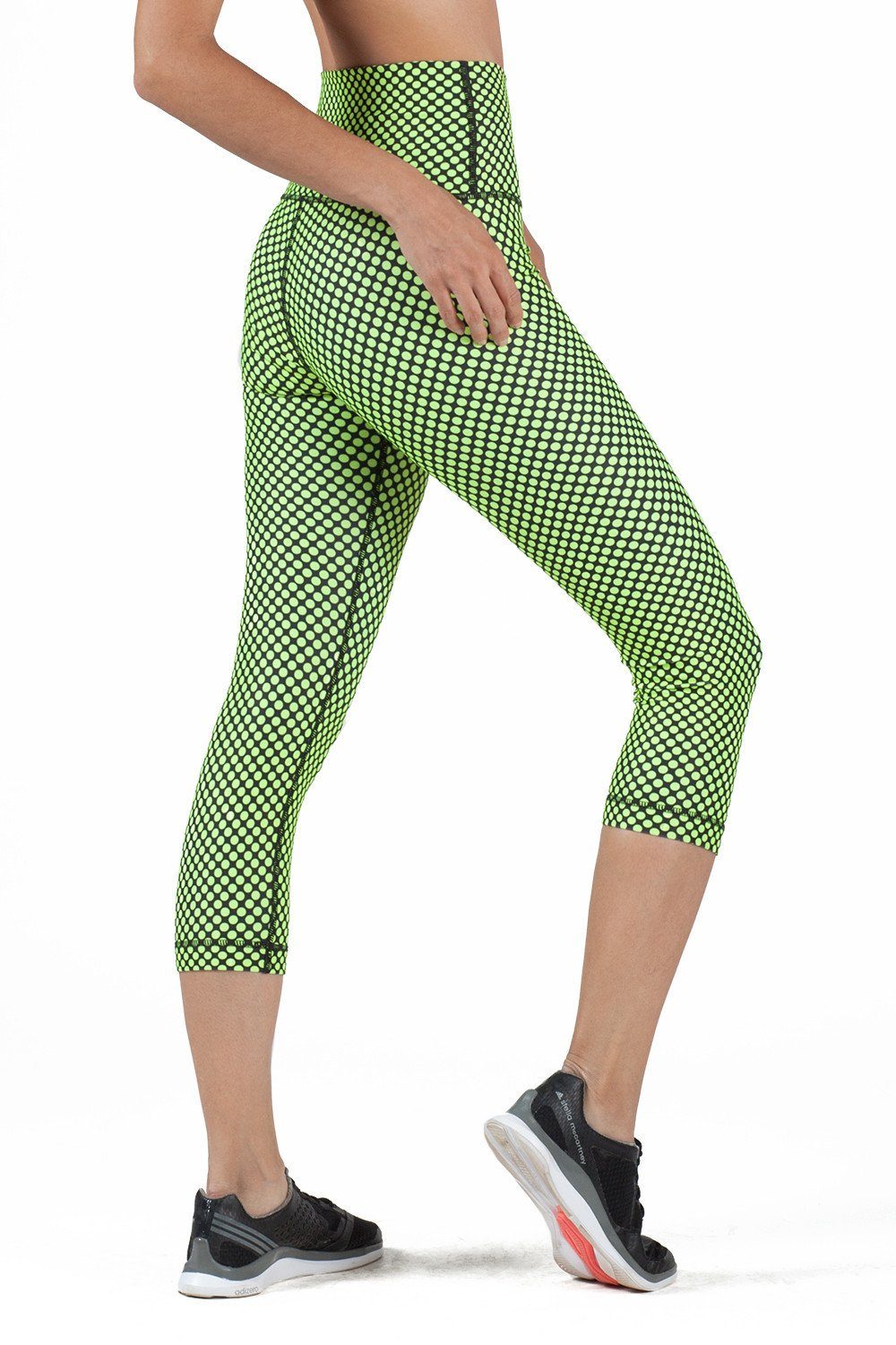 NEON YELLOW HYPER DOTS