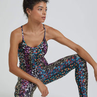 Avery Cropped Tank Multi Botanical