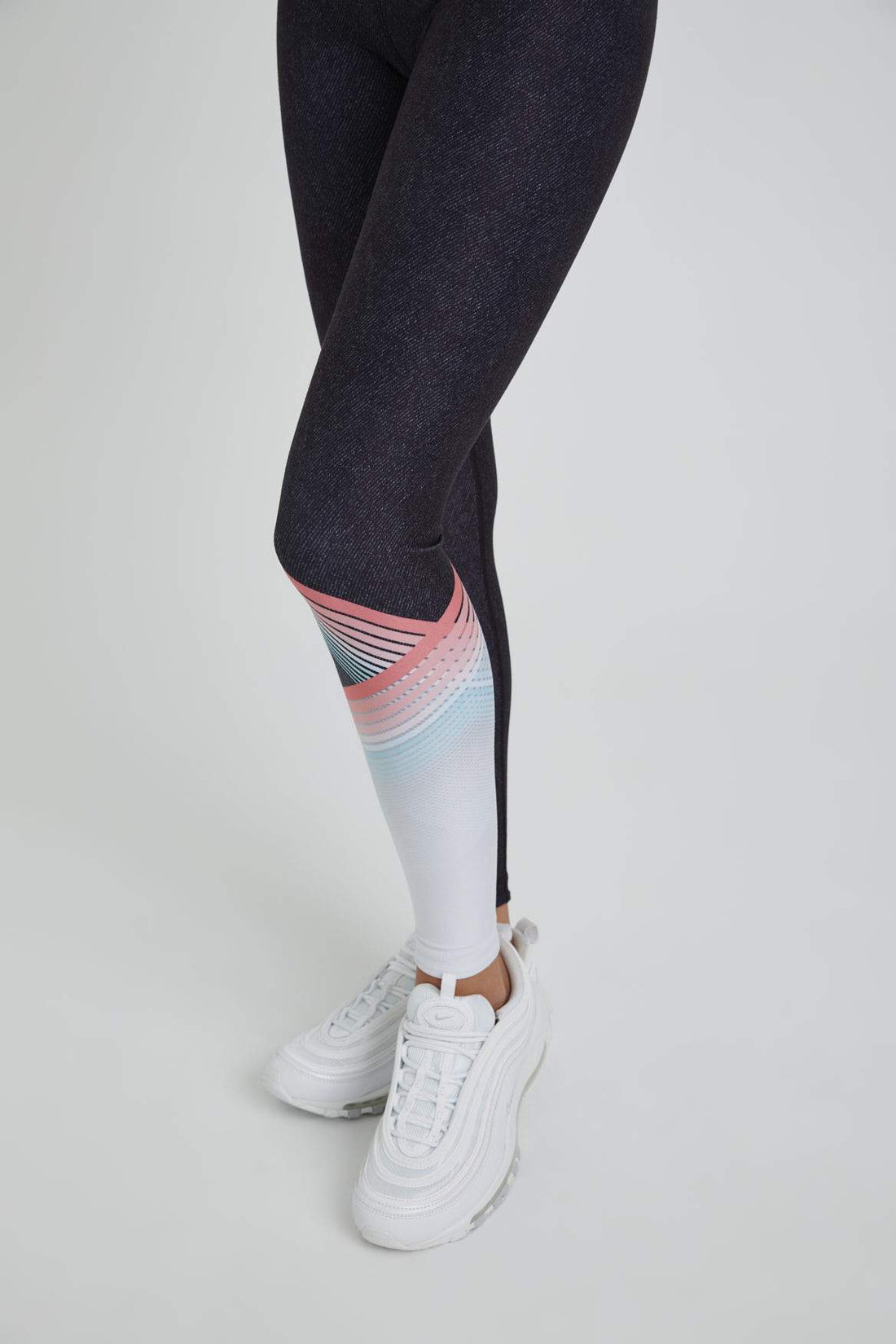 High Waist Reversible Leggings Neon Roller Girl – Wear It To Heart