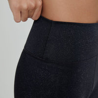 Kurt High Waist Short Black Nova Sparkle