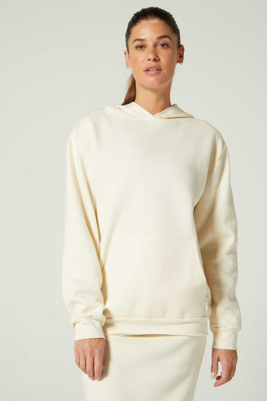 Desma Relaxed Hoodie Latte