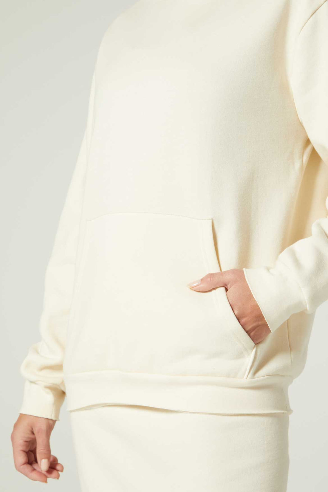 Desma Relaxed Hoodie Latte
